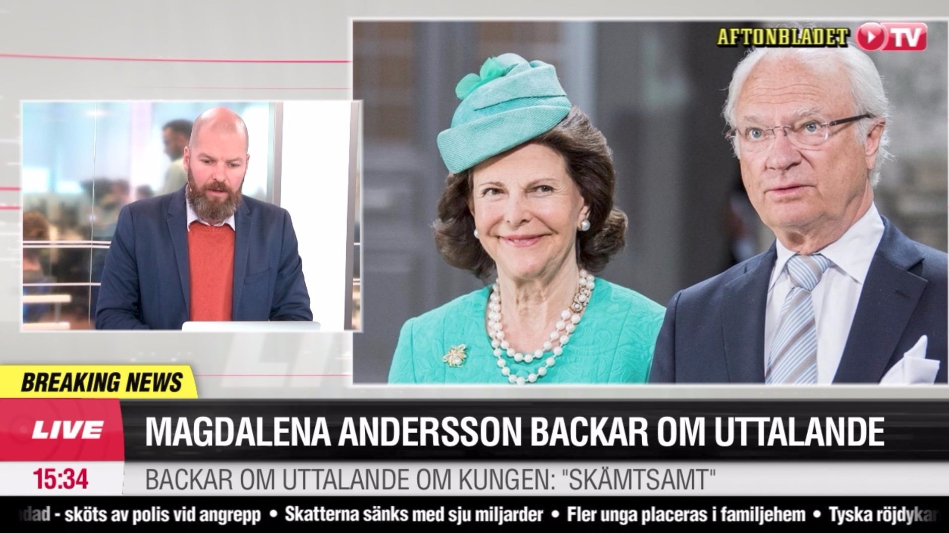 Magdalena Andersson backar från uttalande om kungliga pengar