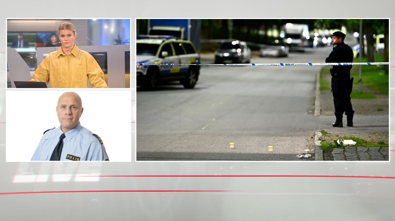 Polisen om skjutningarna i Stockholm: "Utesluter inte samband"