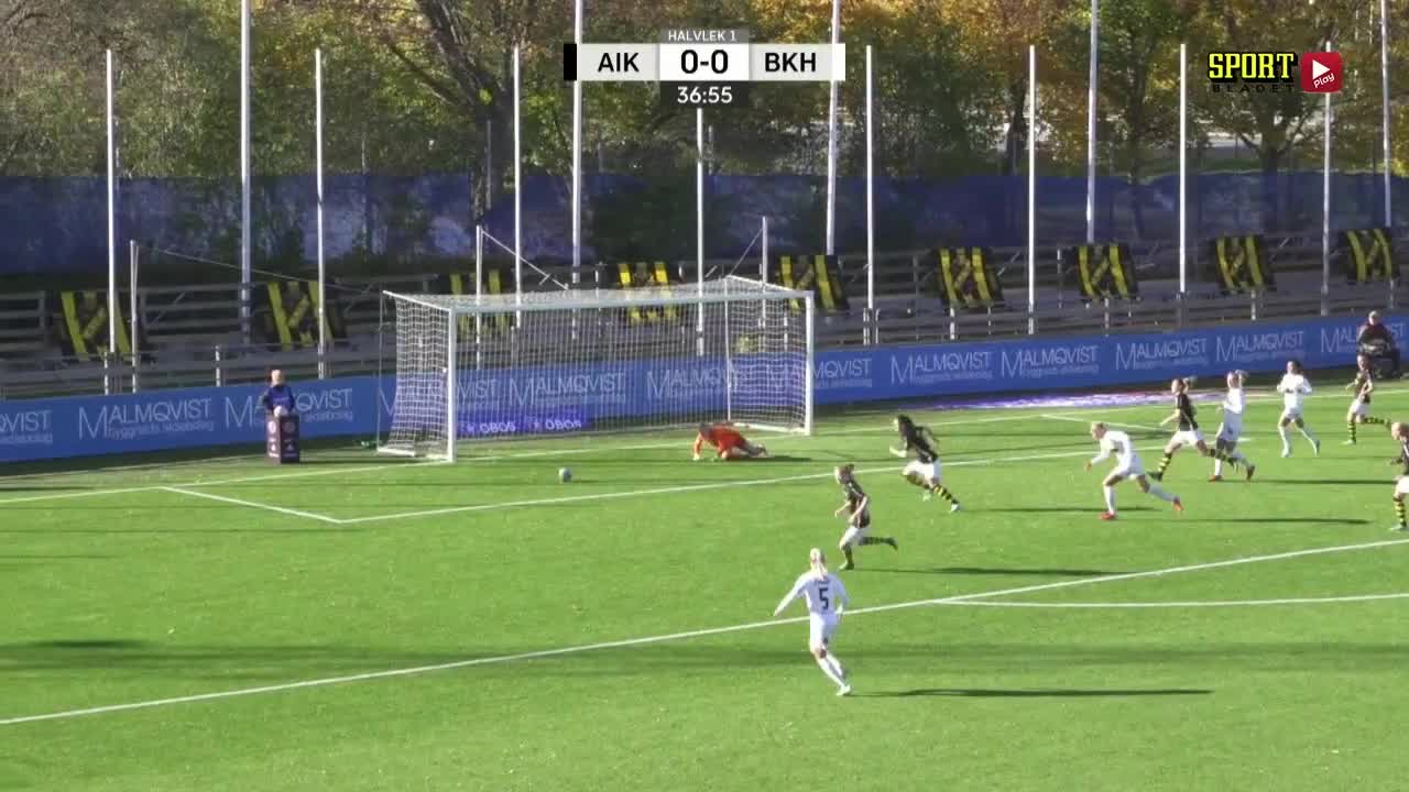 Trots flera jättechanser tappade Häcken poäng