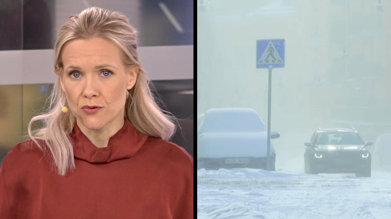 Vädervarningar: ”Trafikproblem på grund av halkan”