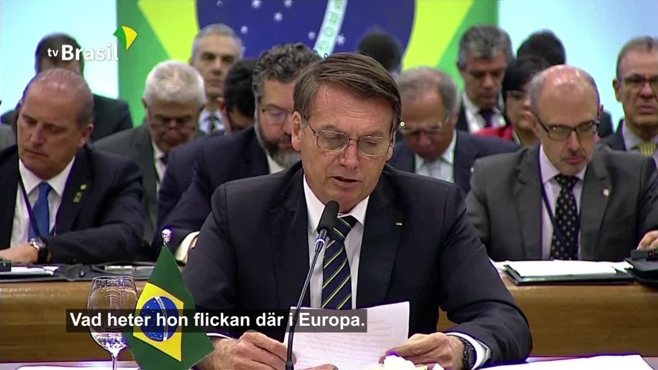 Presidenten: Greta Thunberg en snorunge