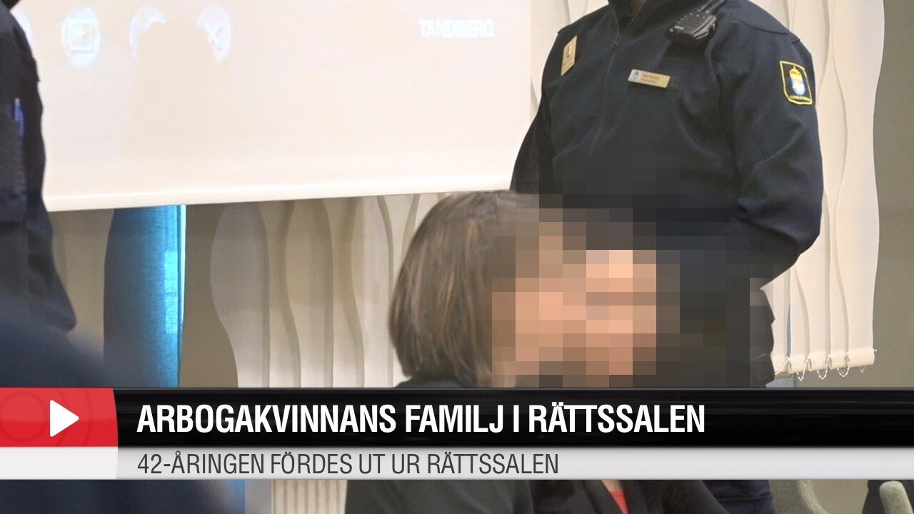 Familjen hördes - då fick 42-åringen lämna salen