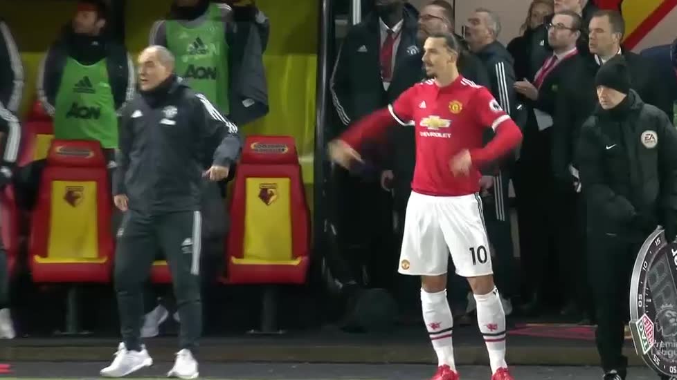 Zlatans glädje – efter Lingards drömmål