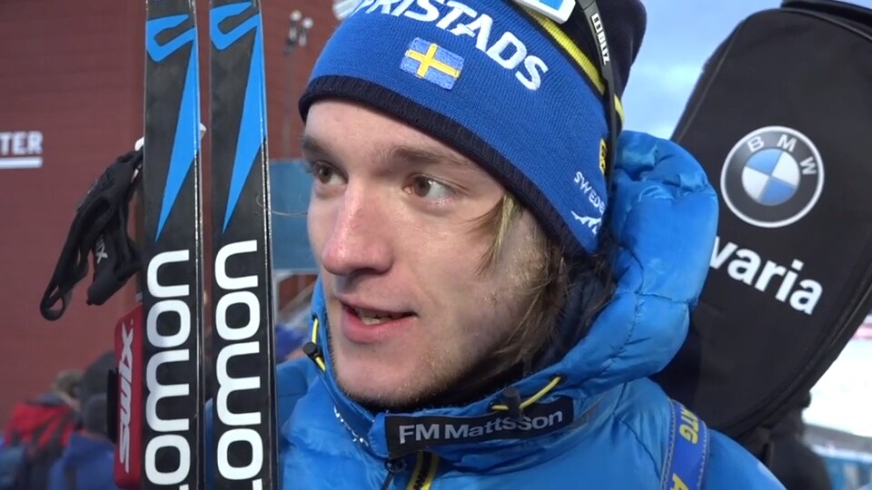 Stina Nilsson hjälpte skidskyttelandslaget