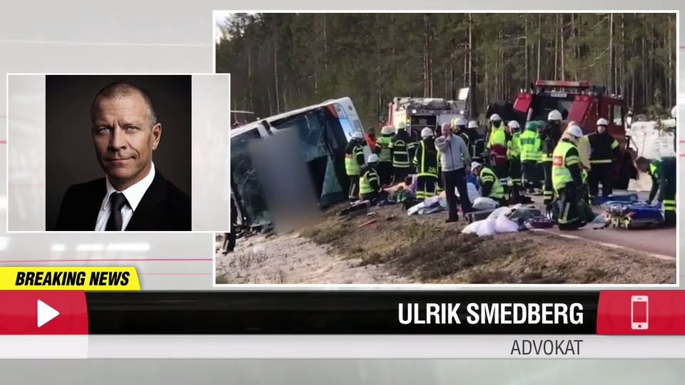 Busschaufförens advokat: "Han är väldigt lättad"