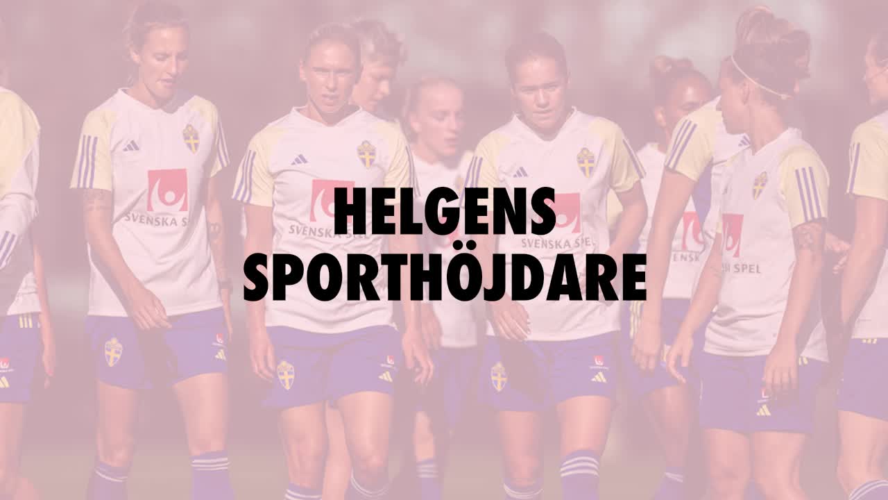 Här är helgens sporthöjdare 21-23 juli