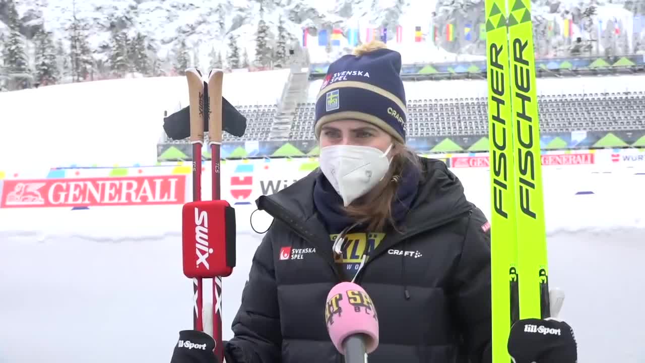 Ebba Andersson: "Vimmelkantig när jag kom i mål"