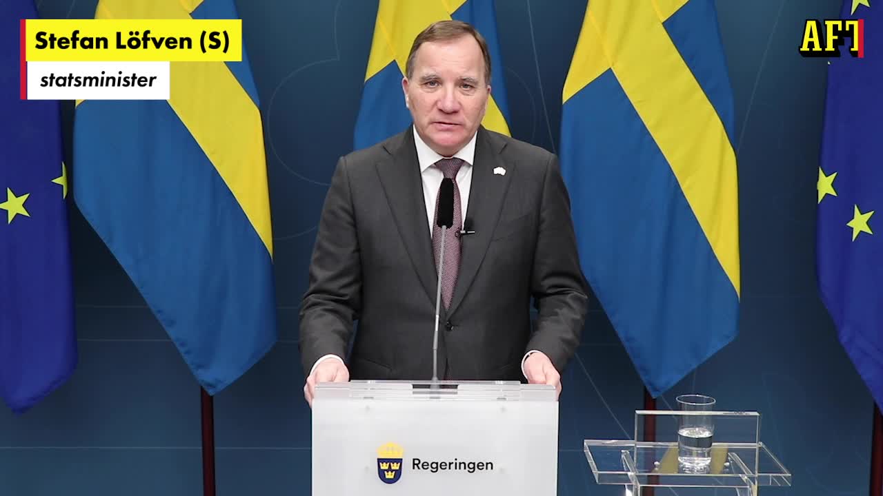 Löfven om vaccinationsstarten: Ett ljus i detta mörker är vaccinet