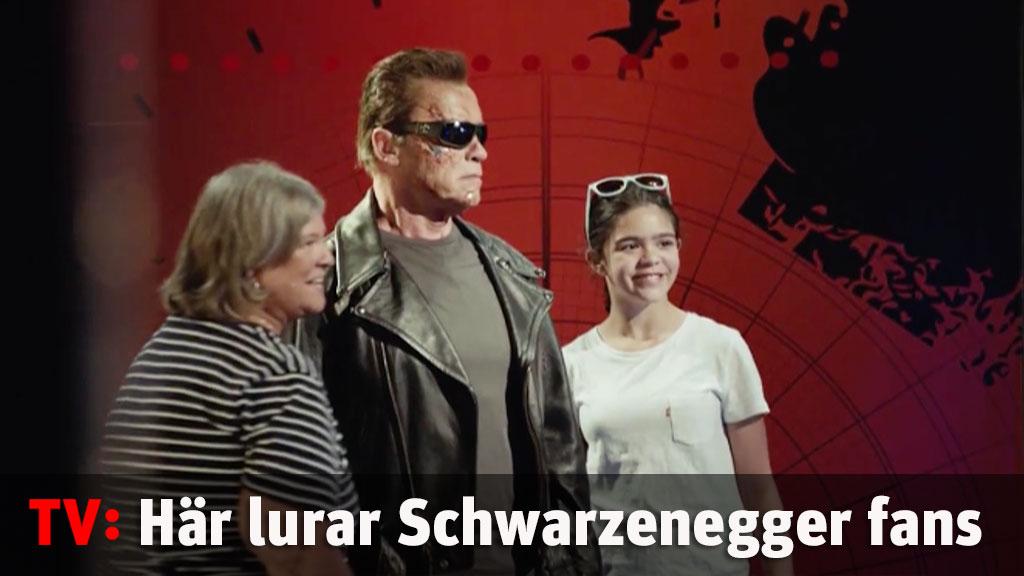 Schwarzeneggers klockrena prank