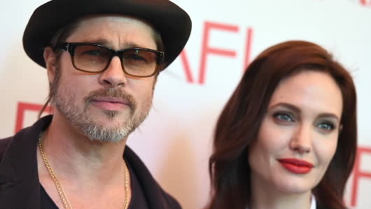 Angelina berättar om skilsmässan från Brad Pitt