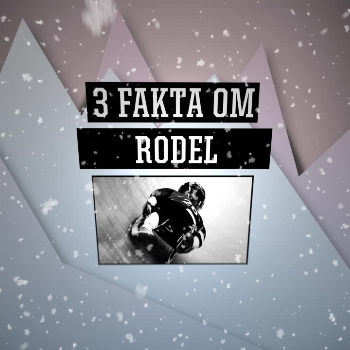 Tre OS-fakta om rodel