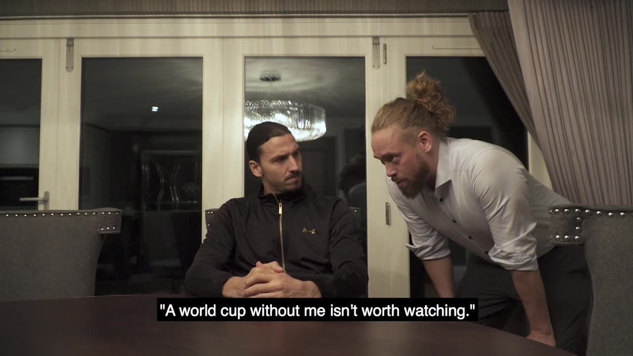 Här ”backar” Zlatan från sina berömda utspel