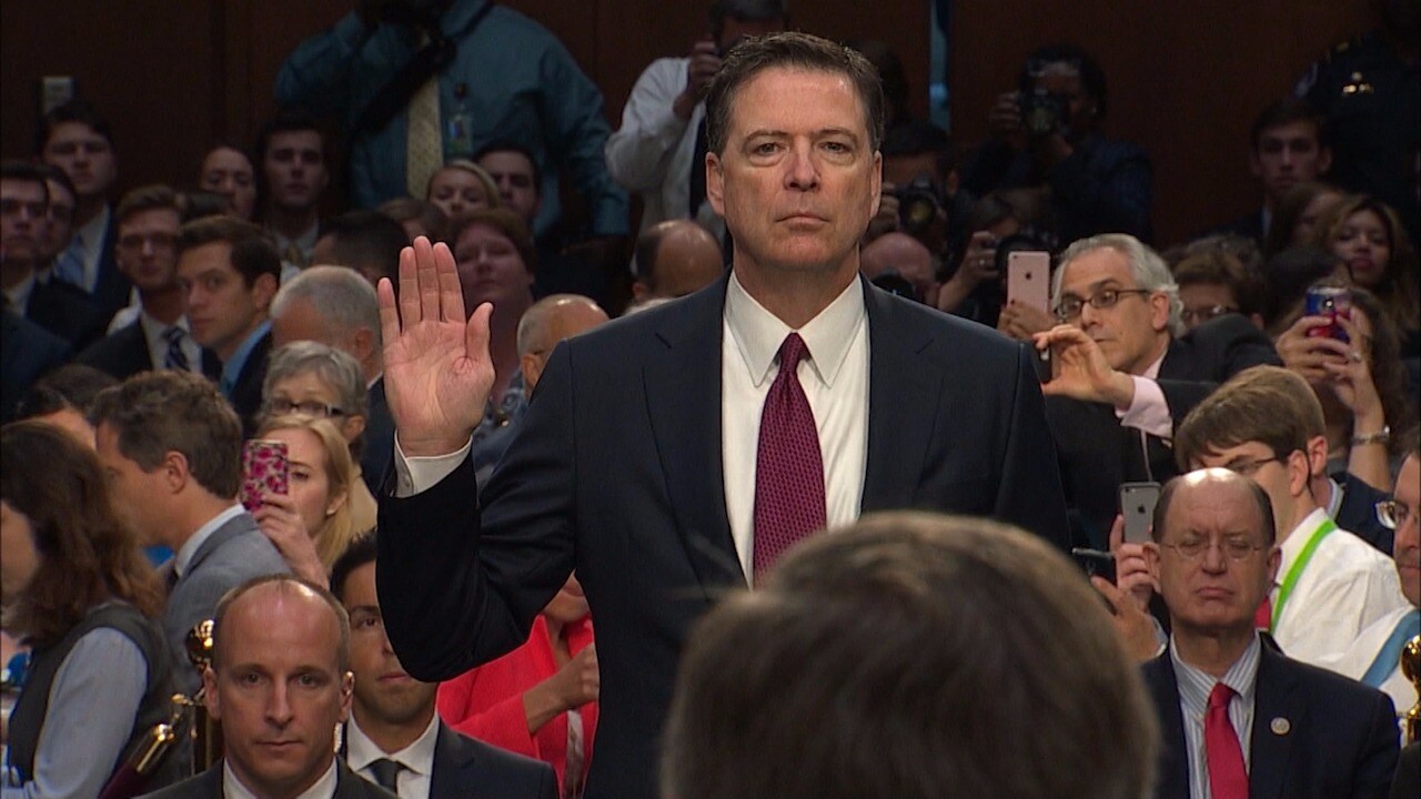 James Comey: "Hoppas det finns inspelningar"