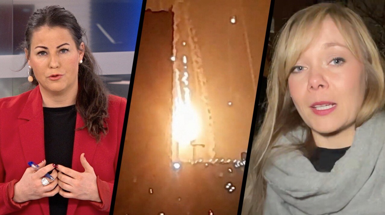 "Det regnar eldklot över en av Europas huvudstäder"