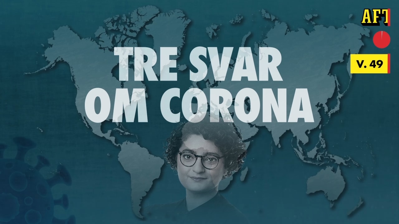 Tre svar om corona – med Nivette Dawod v.49