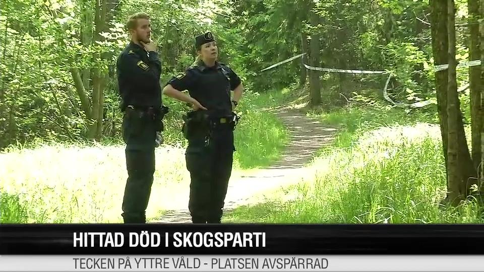 Hittad död - tecken på yttre våld