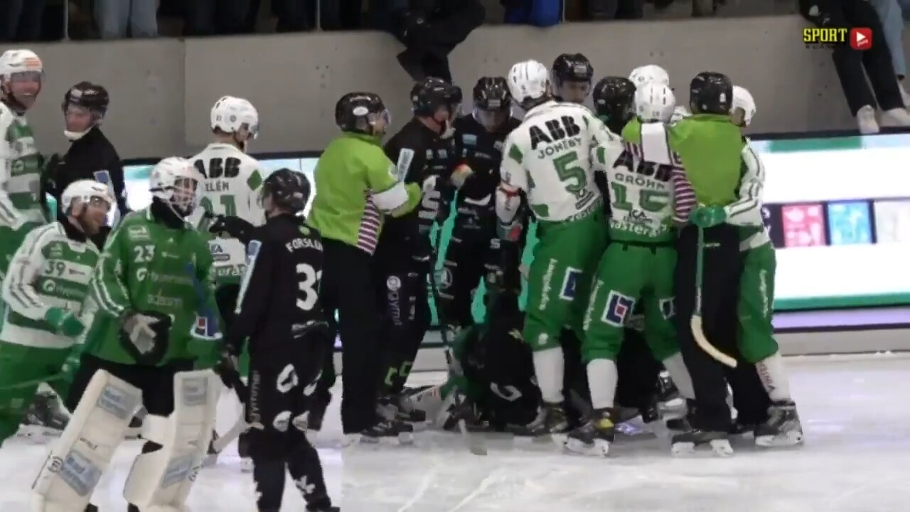 Stort slagsmål i kvartsfinalen mellan Saik och VSK