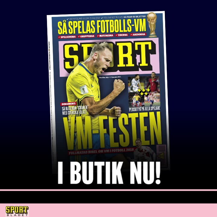 Sportbladets VM-bibel – finns i butik nu