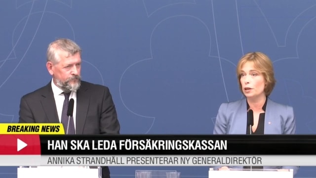 Han ska leda försäkringskassan