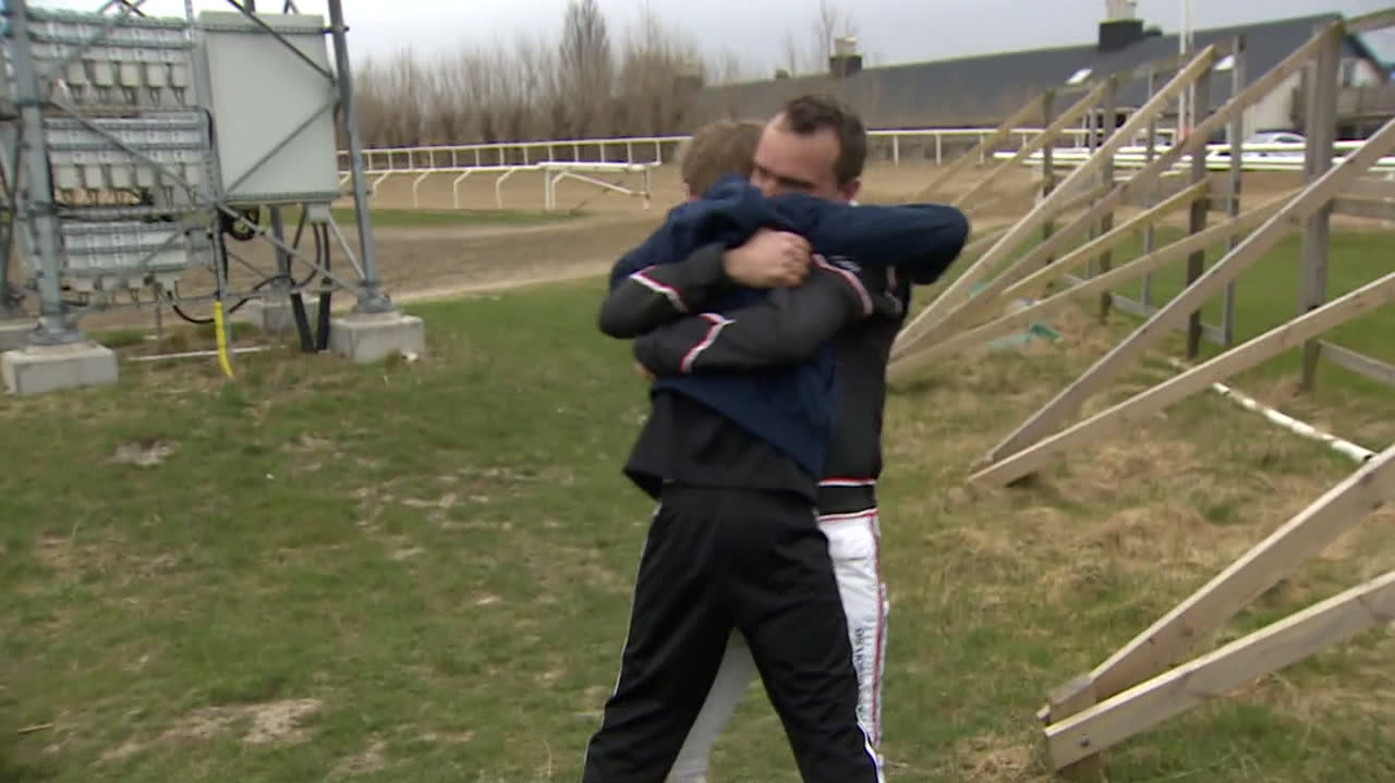 Robertssons känslosamma segerintervju