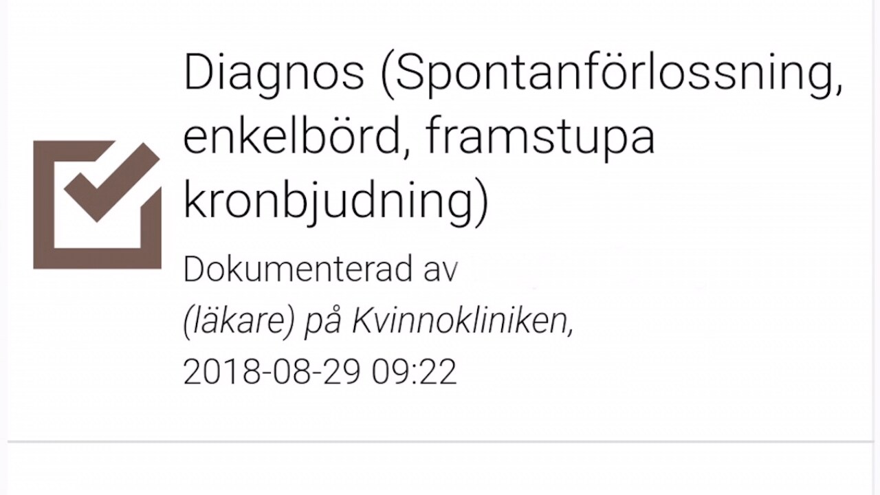 "Det var information om hur mycket kvinnan spruckit"