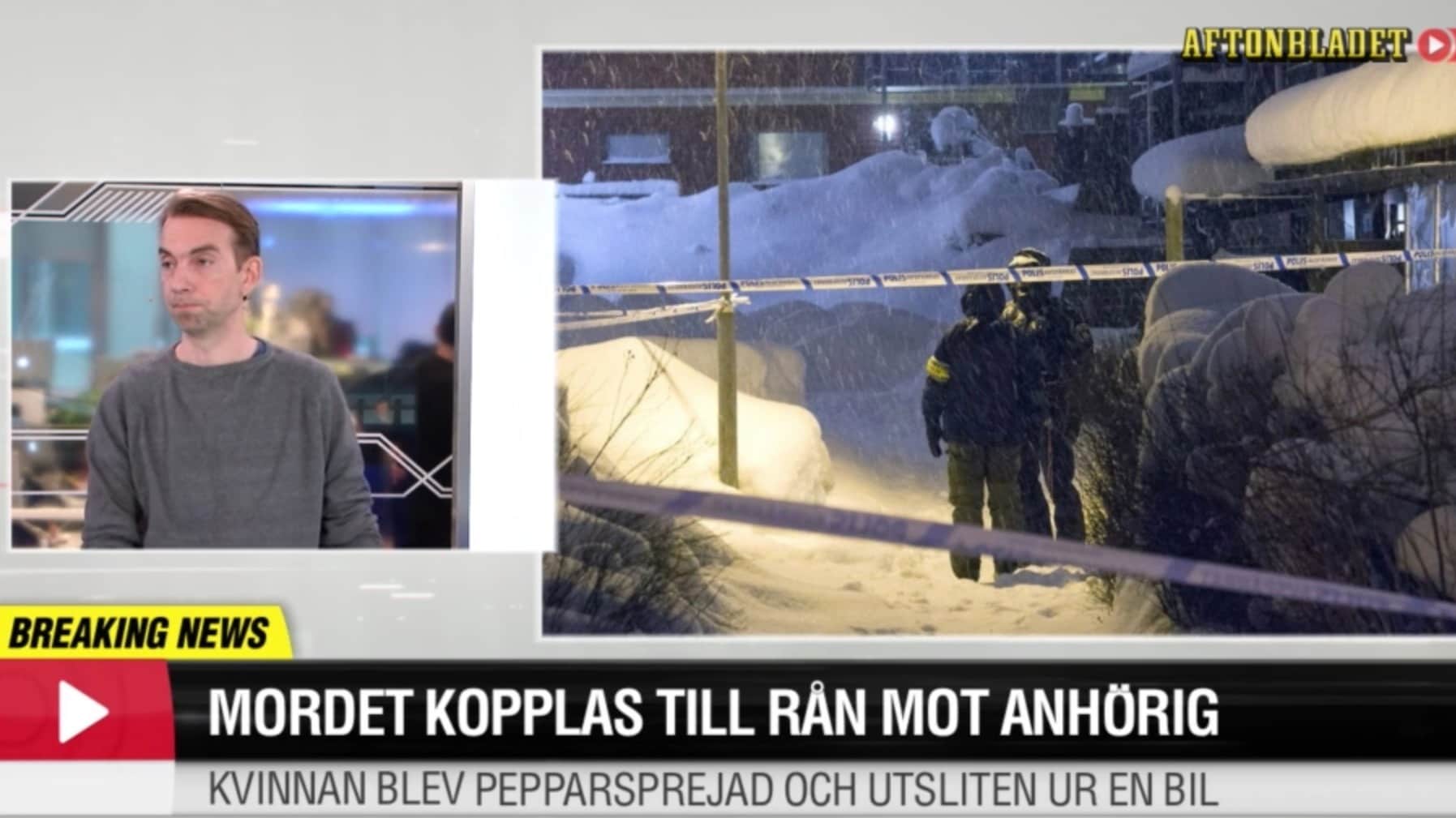 Uppgifter: Mordet kopplas till rån i Hofors