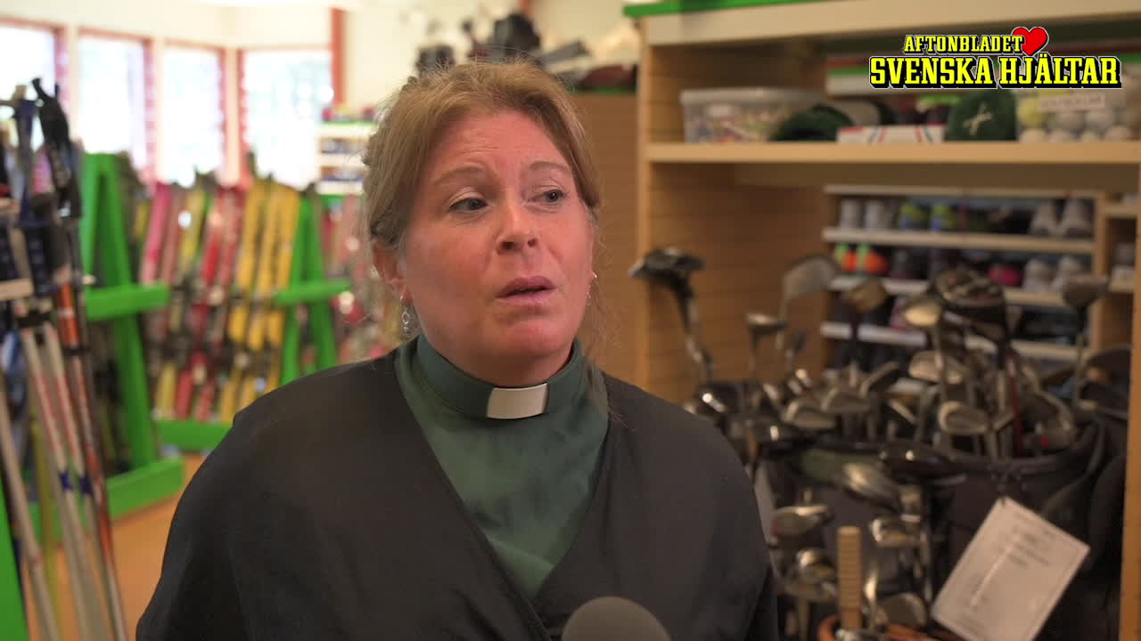 Carina startade Fritidsbanken: "Bibliotek med sportprylar"