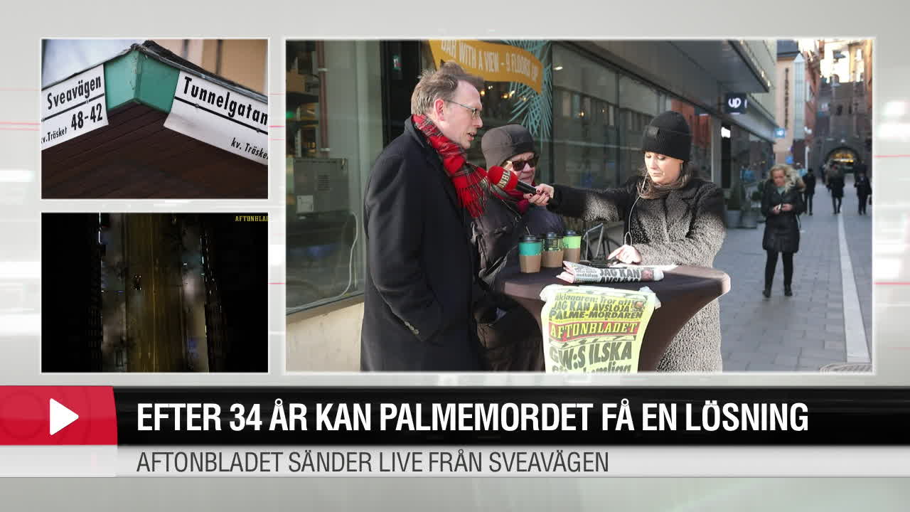 Lena Mellin och Oisín Cantwell om Palmemordet