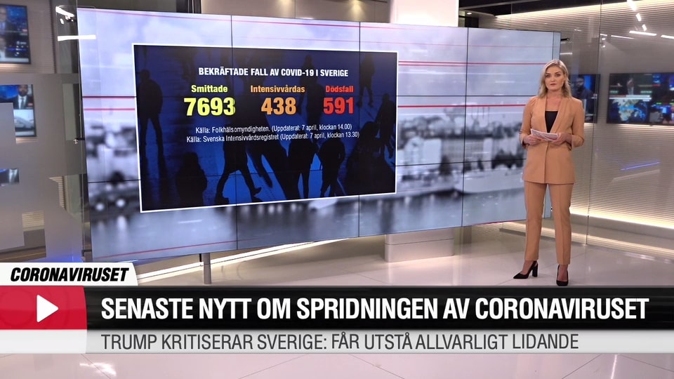 Senaste nytt om spridningen av coronaviruset