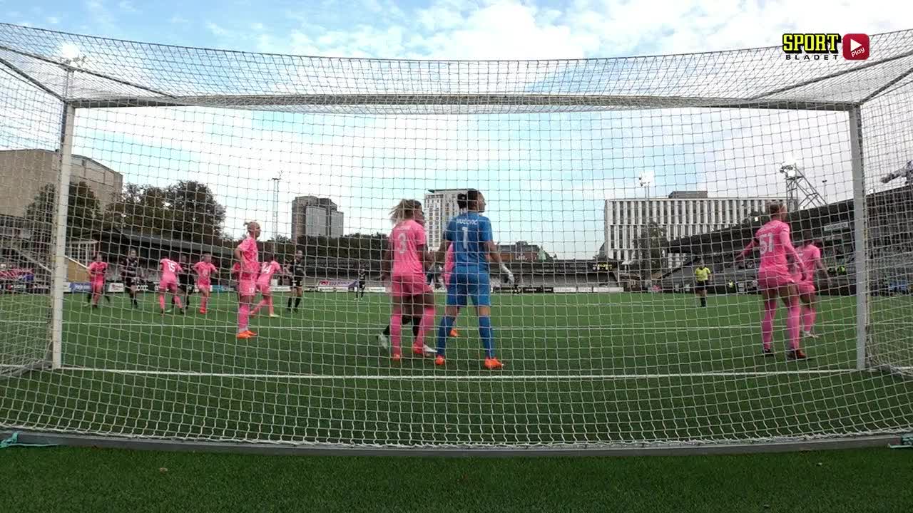 Umeås skräll – tog poäng mot serieledande Rosengård