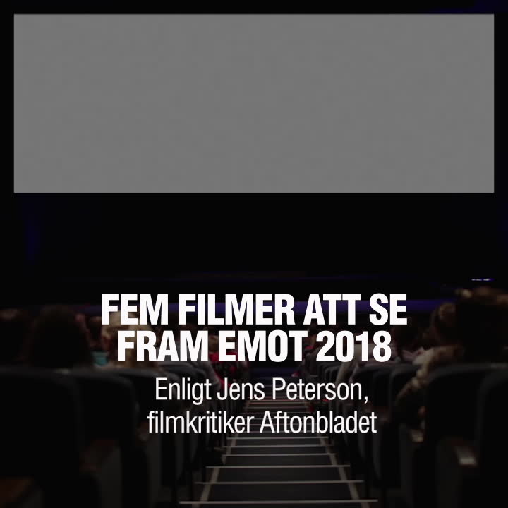 Här är filmerna du inte får missa 2018