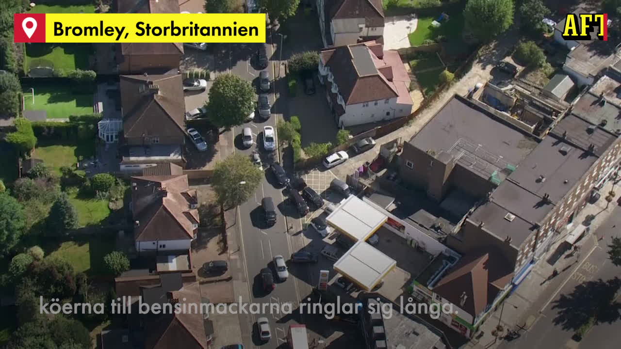 Taxichauffören om bensinbristen: "Det är idioti"