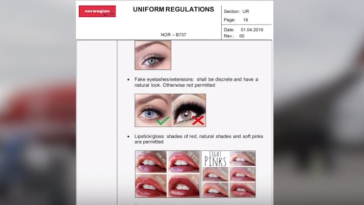 Hårdare regler för de kvinnliga flygvärdinnorna: ”Måste följa bolagets uniformsregler”