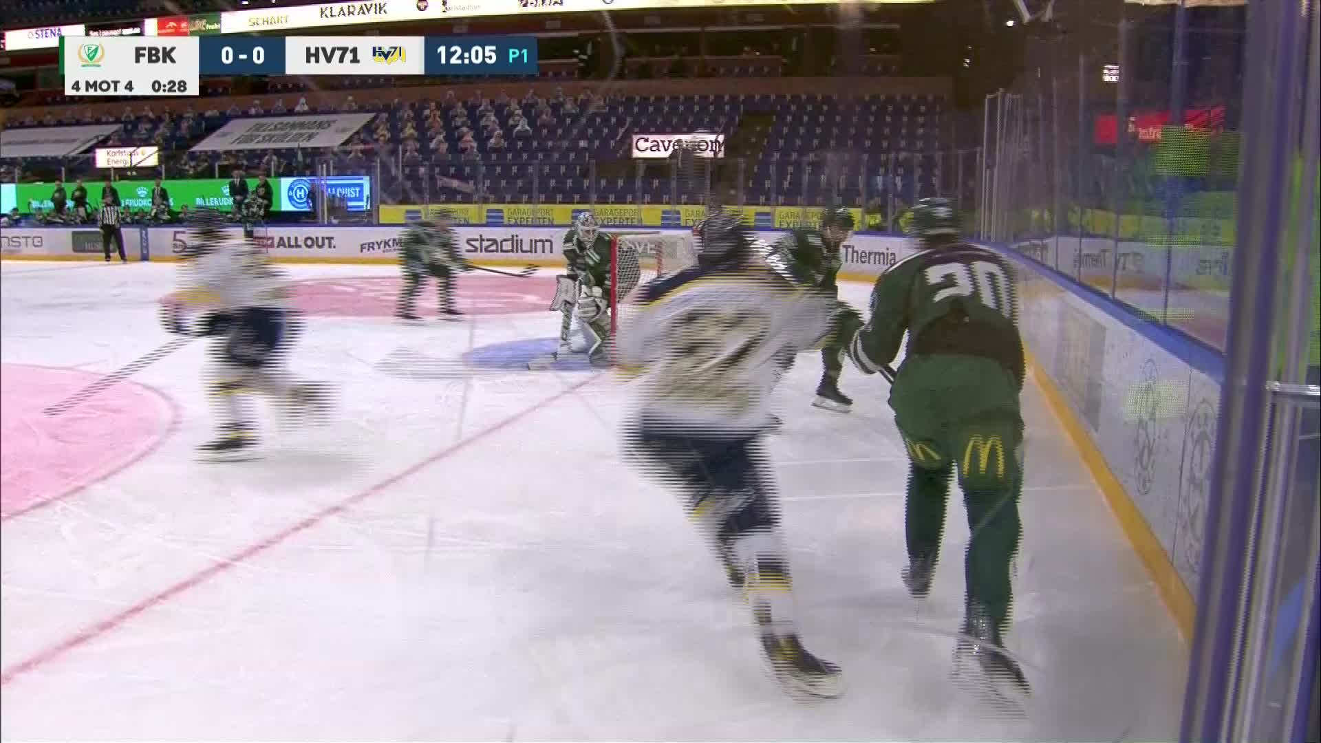 ”Åkte på knock i andra perioden”