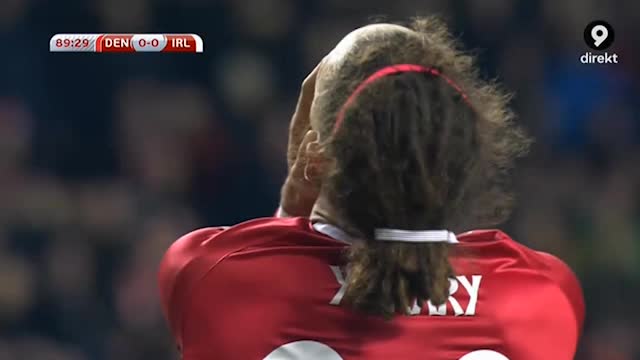 Trots anstormning på slutet – Danmark fick bara 0-0