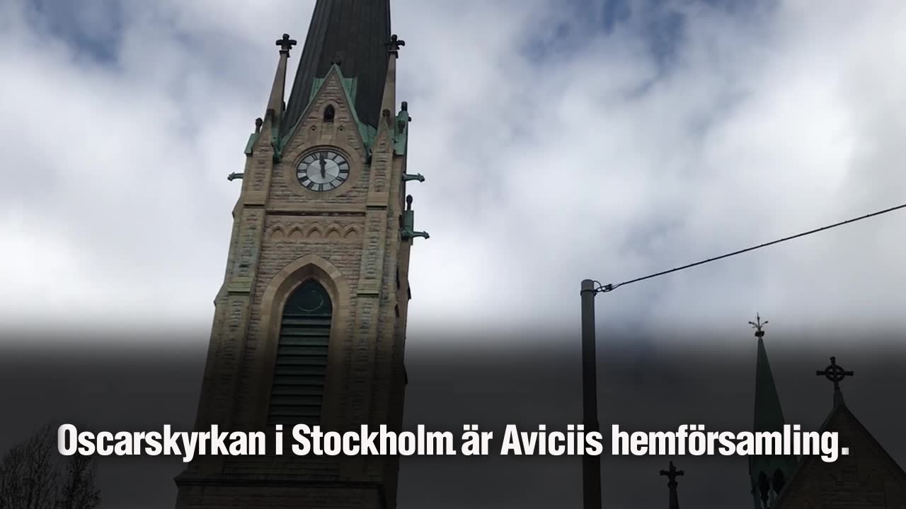 Här är kyrkans fina hyllning till Avicii