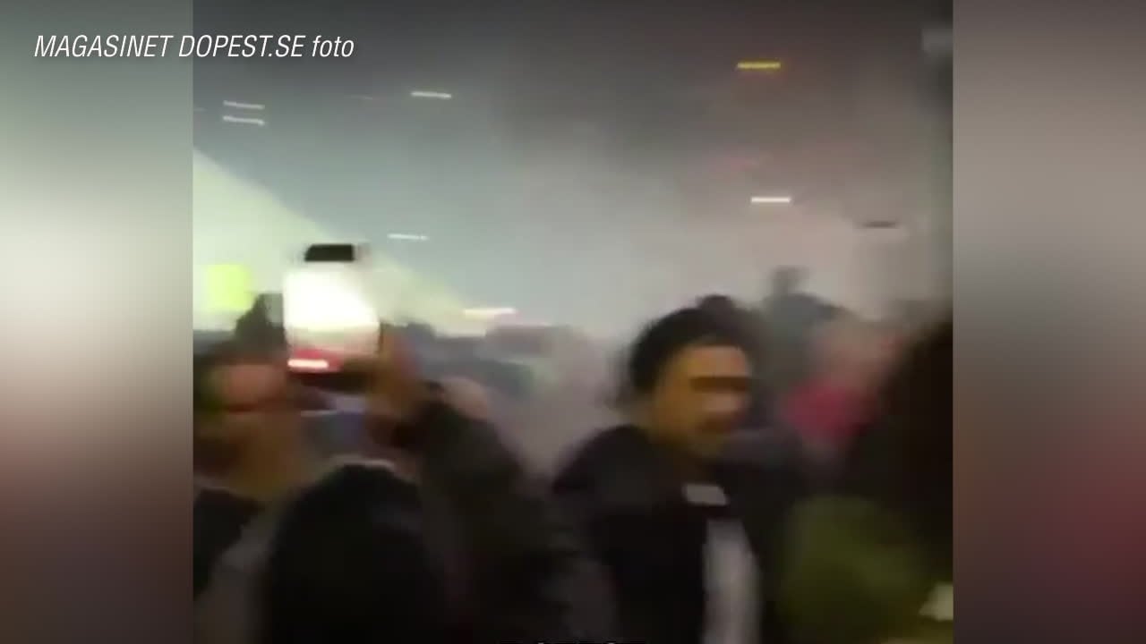 Världsstjärnan på Asap Rockys konsert i natt