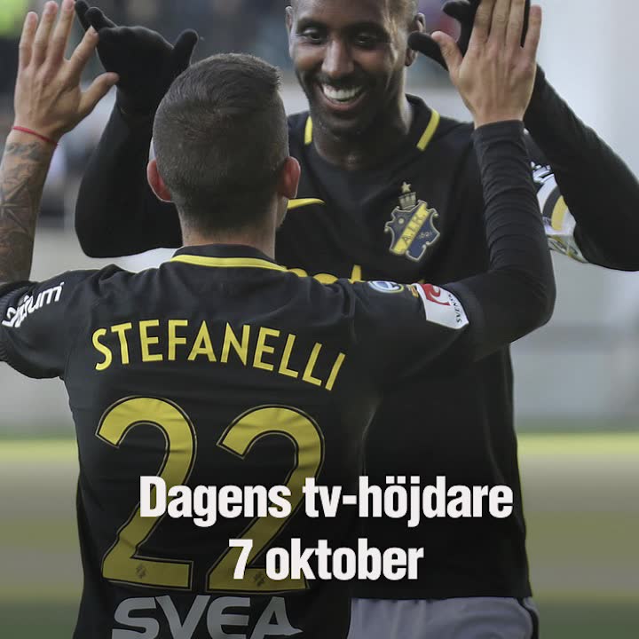 Dagens tv-höjdare 7 oktober