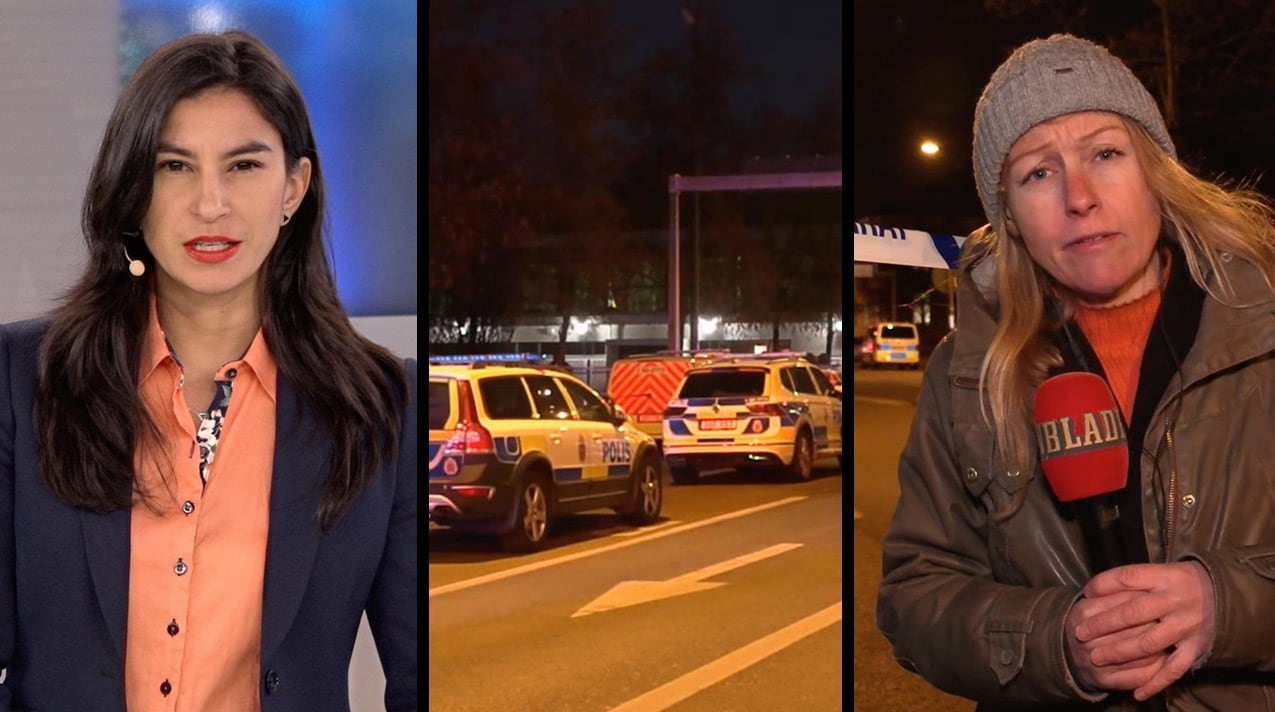 Flera skadade vid skola i Malmö: "Elever rusade ut från skolan"