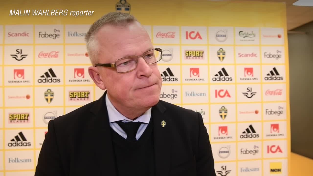 Andersson: ”Därför tog jag ut Isak före Guidetti och Thelin”