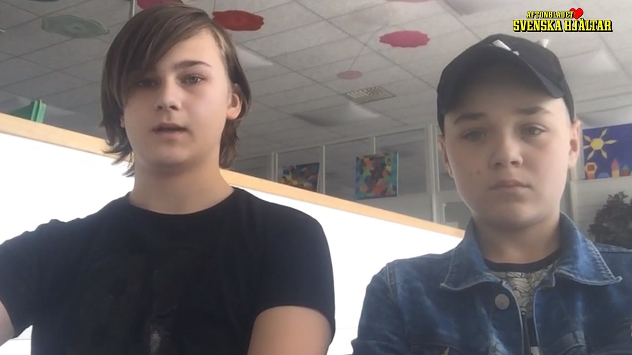 Tonåringarna larmade om skogsbranden