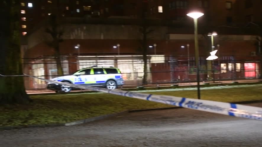 Man knivhuggen i Malmö