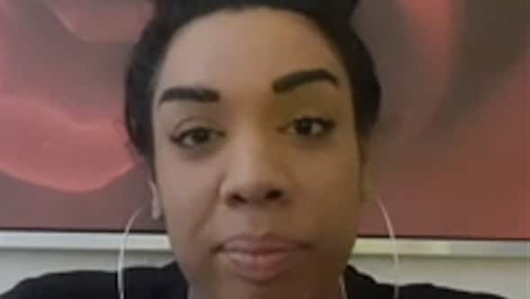 Gravida Sandra om att vara smittad