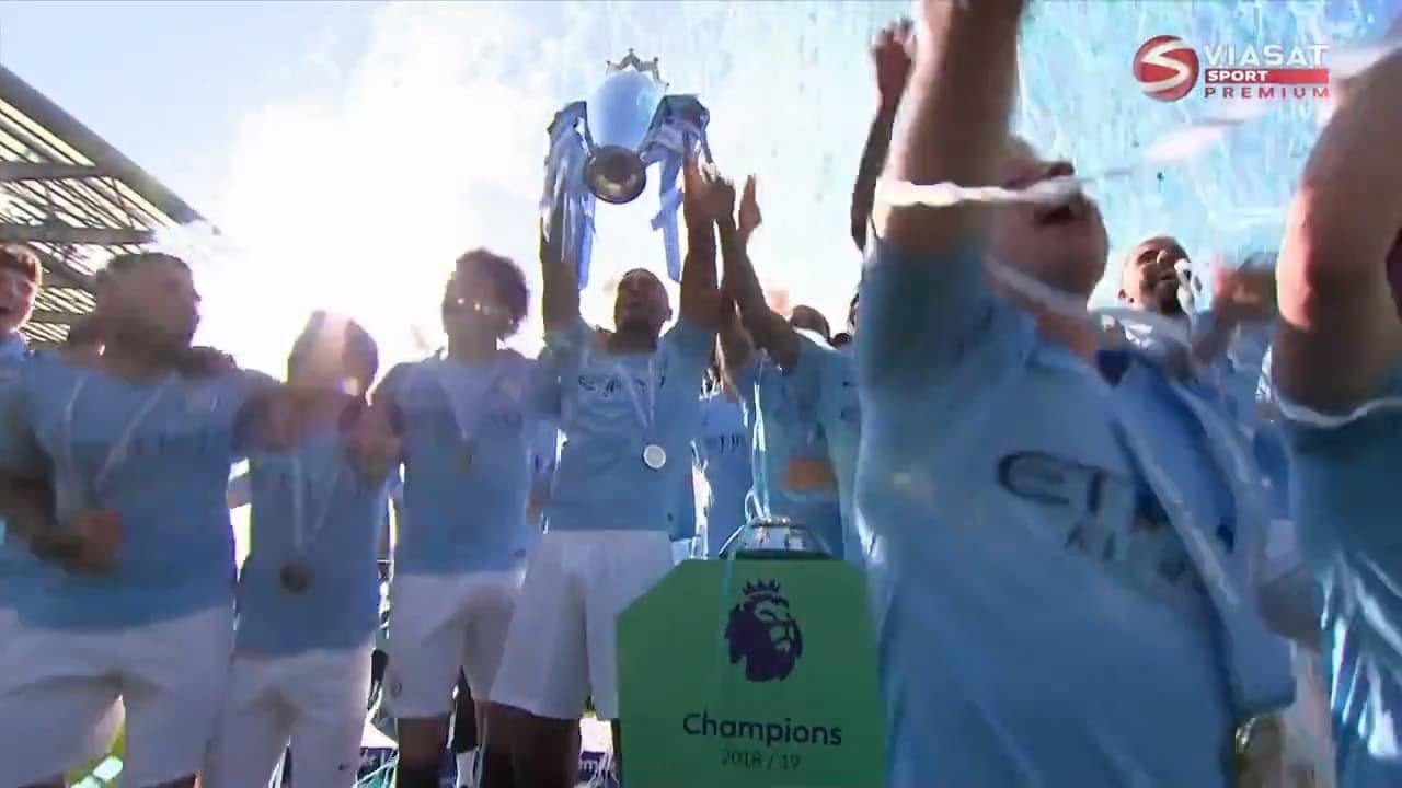 City-spelarnas vilda glädje – här tar de hem titeln