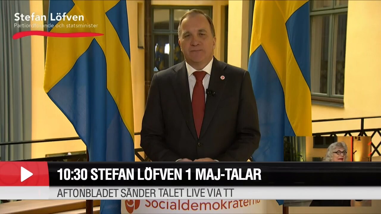 Hör hela Stefan Löfvens förstamaj-tal