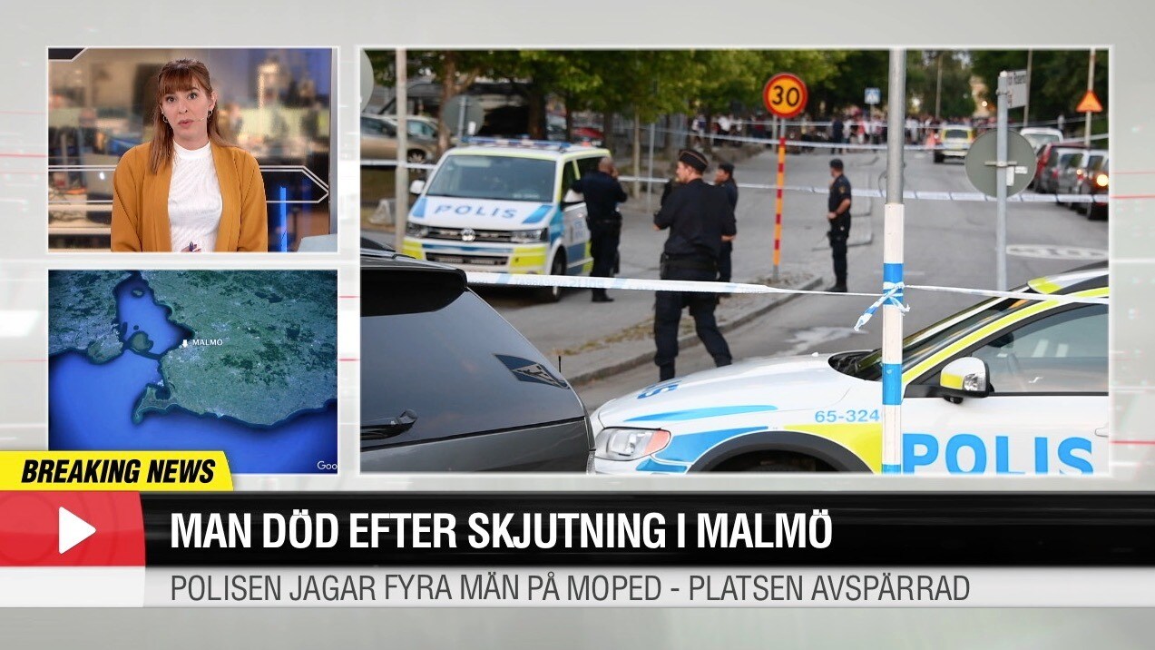 Man död efter skjutning i Malmö