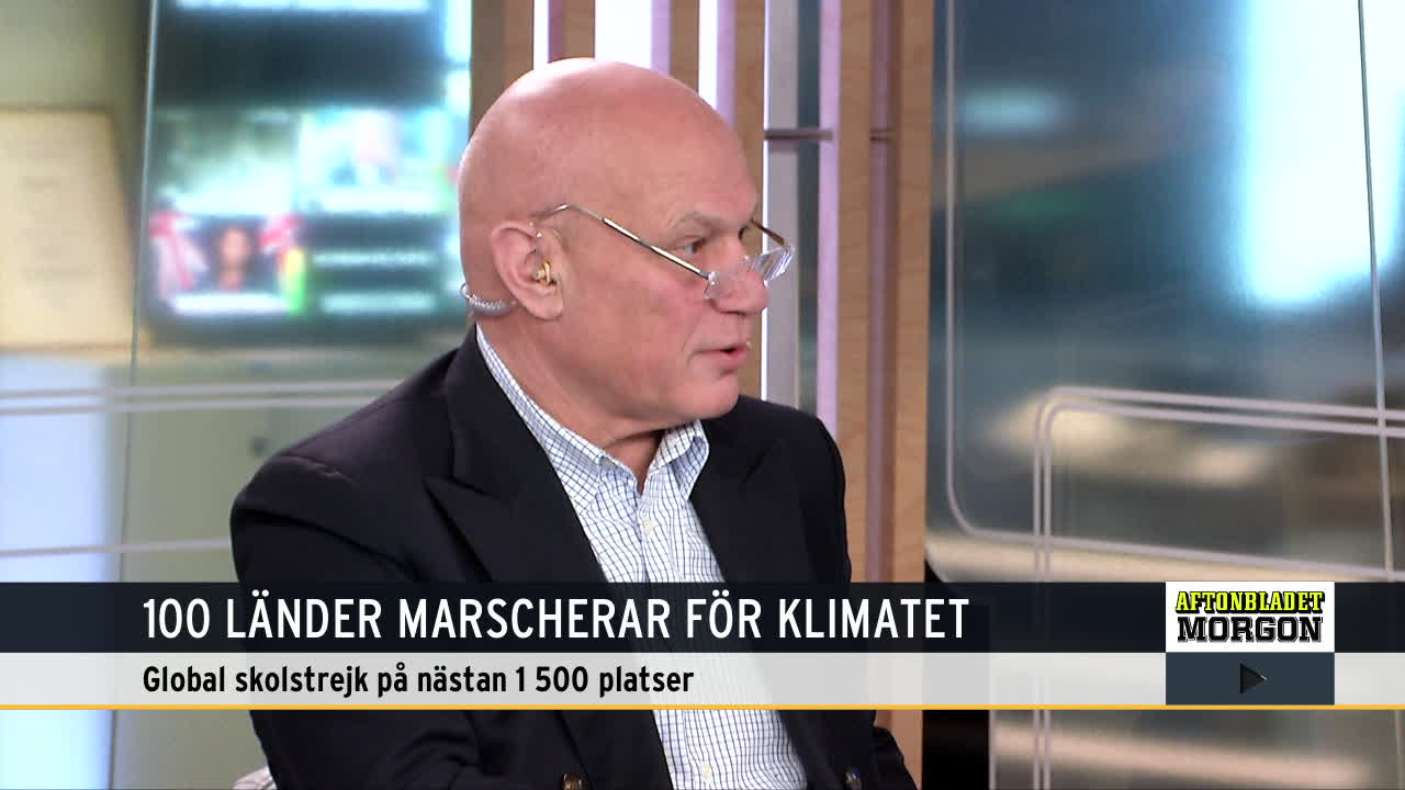Björn Wiman om Greta Thunbergs påverkan i världen: "Hon pekar ut hur allvarligt läget är"