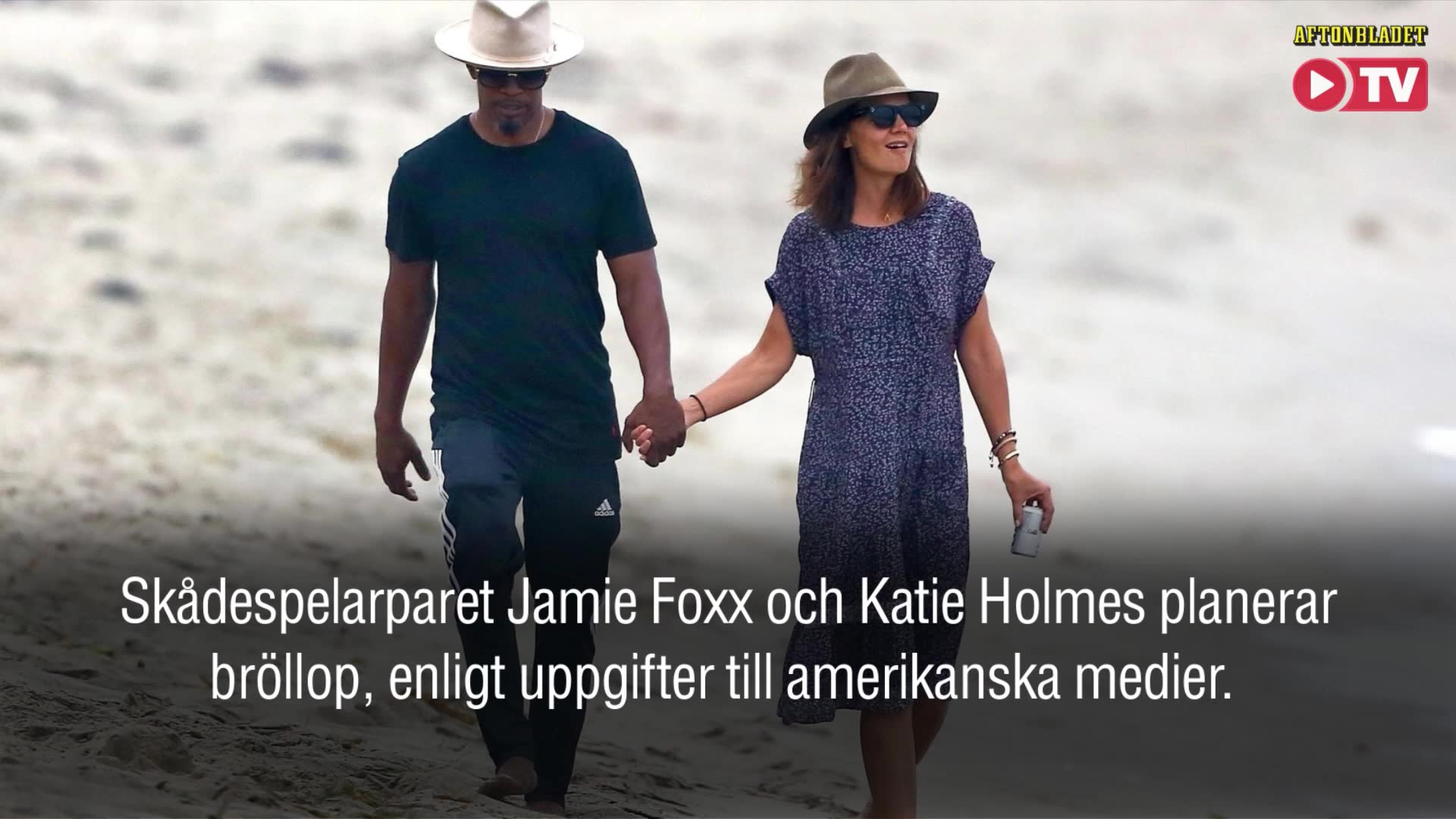 Uppgift: Jamie Foxx och Katie Holmes gifter sig
