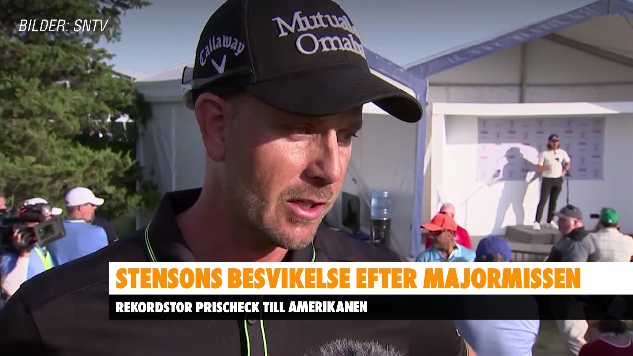 Stenson: ”Då har man högre förhoppningar”