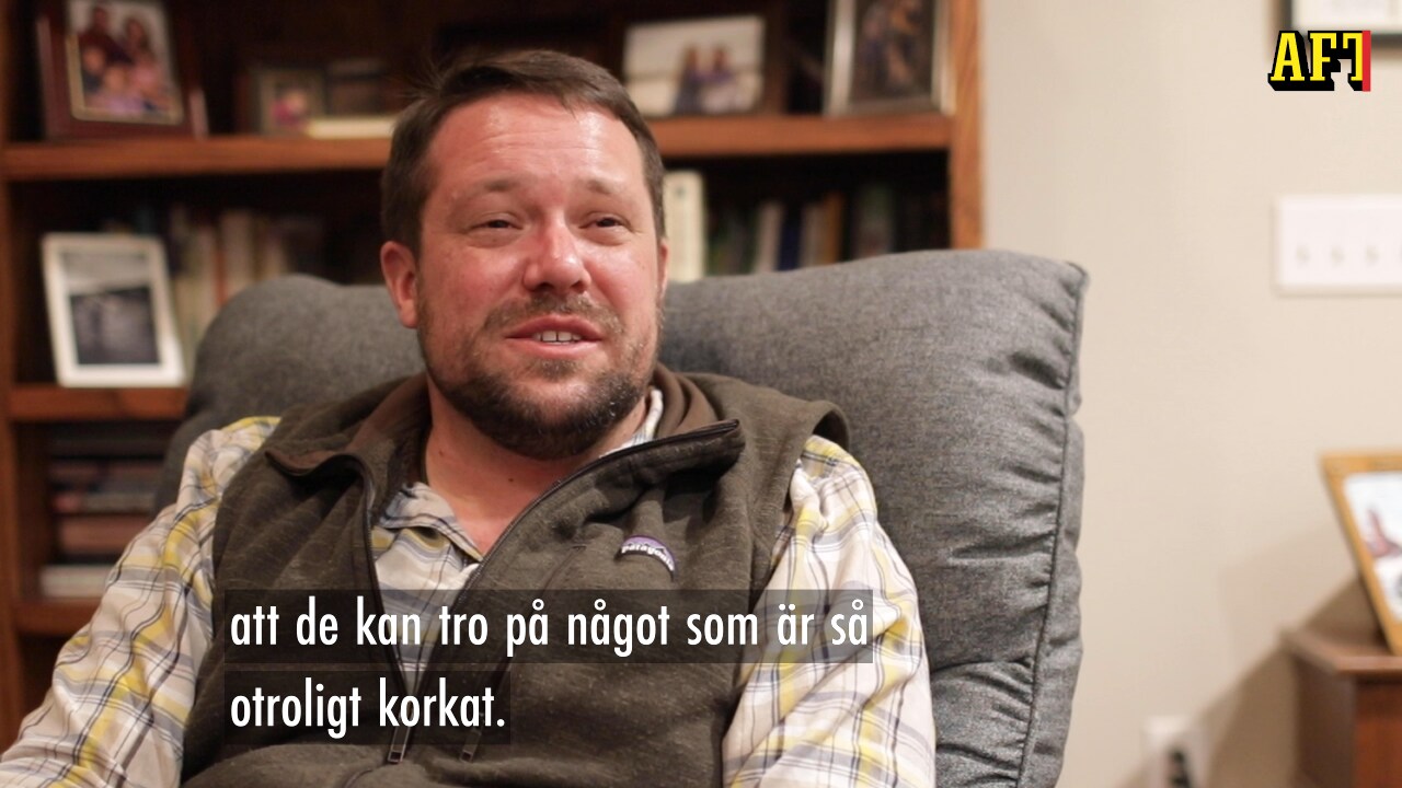 James och hans pappas relation förstördes av Qanon - ”Jag kommer alltid älska honom”.